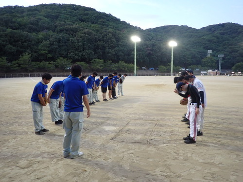 ソフトボール対外試合を行いました！②