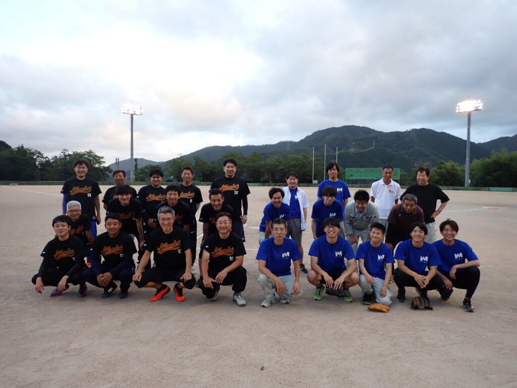 ソフトボール対外試合を行いました！