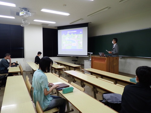 岡山理科大学で出前授業をしました！