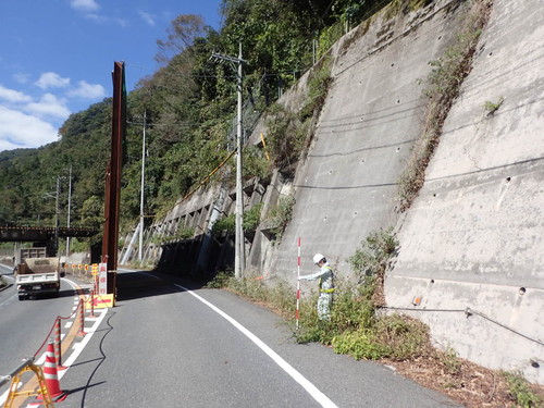国道180号（落石対策工設計）