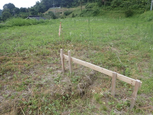中谷地区地すべり調査