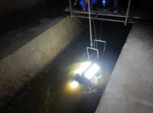 流域下水道工事（管渠調査業務）